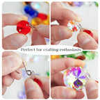 164 Pcs Sun Catchers Kit for Adults, Crystals Chandelier Prism Replacement