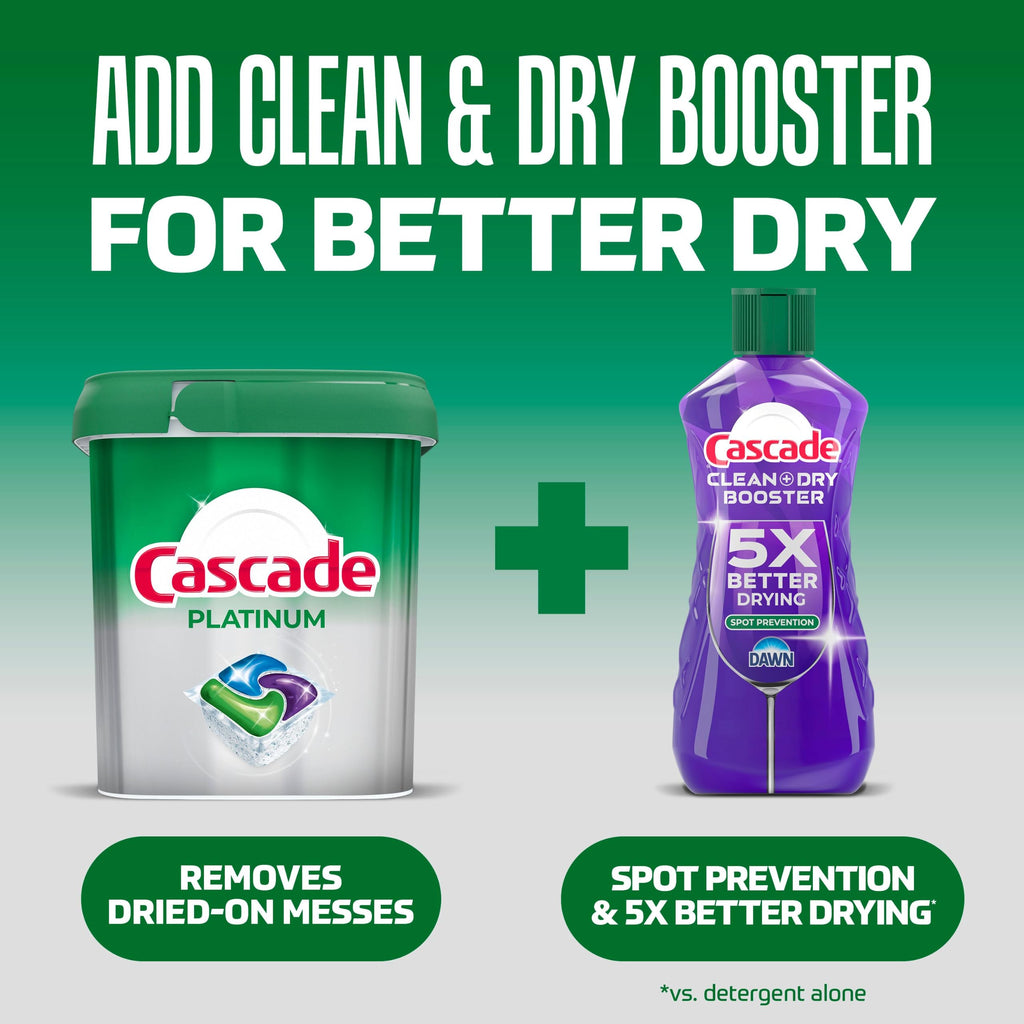 Cascade Platinum Dishwasher Pods, Dishwasher Detergent, Dish Detergent Soap, Fresh, 71 count