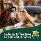 Vet's Best Indoor Flea & Tick Home Spray for Dogs, Plant-Based Spray, 32 oz