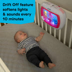 Baby Einstein Sea Dreams Soother Musical Crib Toy and Sound Machine, Pink, Newborn and up