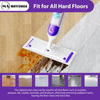 20 Pack Swiffer Power Mop Pads – Disposable Refill Wet Mop Pads for Swiffer Power Mop, Quick and Effective Cleaning for Hardwood, Tile, and Laminate Floors, Compatible with Swiffer WetJet