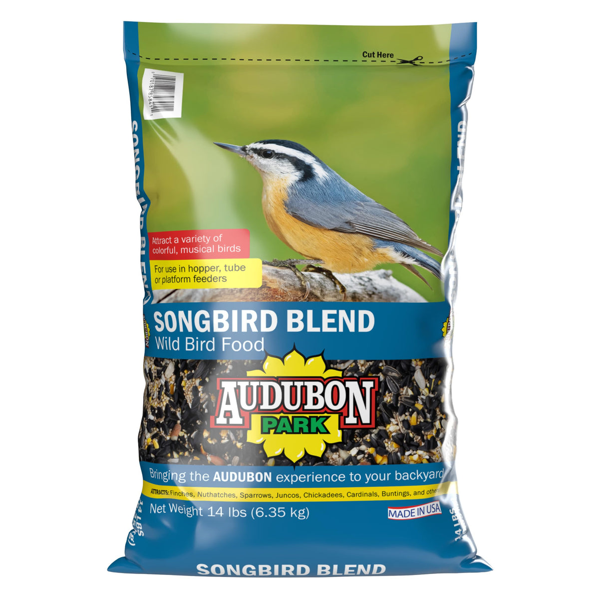 Audubon Park Songbird Wild Bird Seed, 14 lb.