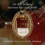 Strongwater Water Rich Demerara Syrup - Makes 16 Cocktails - Demerara Cocktail Syrup Handmade in USA with Filtered Rocky Mountain Water, Sugar, Simply Mix with