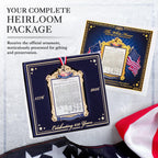 Official 2026 White House Christmas Ornament, America 250th