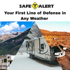 Safe T Alert 35 Series Dual LP/CO Alarm - Propane and Carbon Monoxide Alarm - Surface Mount, Black - 35-741-BL
