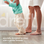 Dreft Stage 2 Active Baby Liquid Laundry Detergent, Helps Remove 99% of Baby Food Stains, Hypoallergenic, 64 loads
