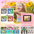Kids Camera Instant Print, Kids Camera 1080P HD Video Digital Camera