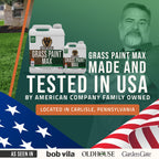 PetraMax Max Grass Paint for Lawn - Maintain Perfect Green Grass, Spray for Lawn & Shrubs Green Spray, Paint Pair with Petra Sprayers - Touch up Dog Spots - Non-Toxic Safe for Pets (Premium, 1 Gal)