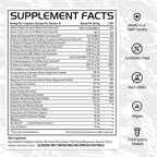 Gains in Bulk Square 1 Multivitamin and Mineral Supplement for Women and Men, Vitamins, Digestive Enzymes and Organic Minerals for Muscle Health, Performance and Immune Support, 90 Capsules