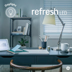 GE Refresh A19 LED Light Bulbs, Daylight, 60W Eqv, 4 Pack