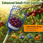 10.5FT Adjustable Cherry Fruit Picker Tool with Narrow Gaps