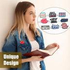 Huquary 36 Pcs 36 Pcs Bible Lapel Pin Set Christian Faith Enamel Pins Jesus Verse Lapel Religious Gifts Christ Bible Verses Gifts