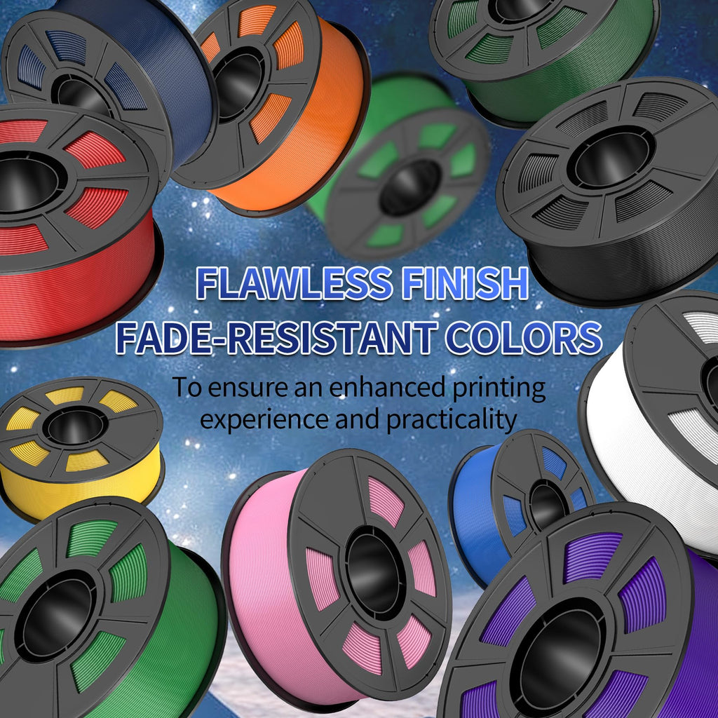 UJOYBIO Hyper PLA+ 3D Printer Filament, High Toughness PLA Plus 3D Printing Filament 1.75mm, Enhanced Strength, Compatible with Bambu Lab & Most FDM 3D Printers, 1kg Spool (Iris Purple)