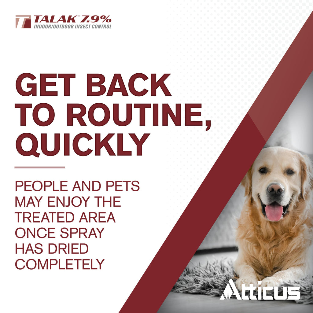 Atticus Talak 7.9% Indoor/Outdoor Insect Control - Bifenthrin Concentrate (1 GAL)