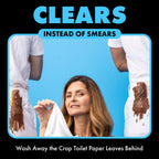 DUDE Wipes - Flushable Wipes Travel Package, Extra Large - Unscented - with Vitamin E & Aloe - Septic and Sewer Safe, 18 Count (Pack of 72)