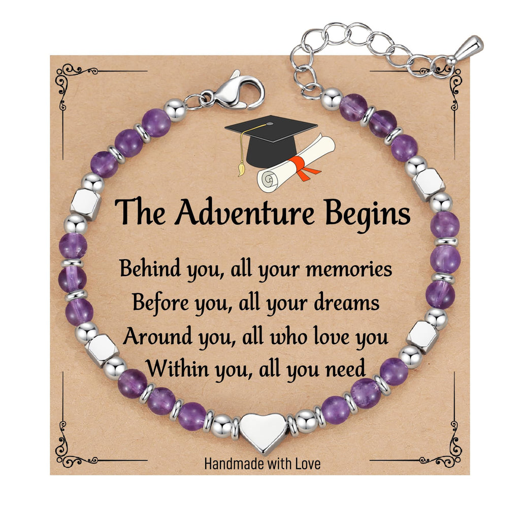 High School Graduation Gift for Her, Graduation Decorations Bracelet