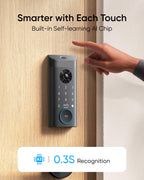 eufy Security Video Smart Lock E330, Keyless Entry Door Lock, 3-in-1