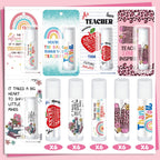 Sacubee 30 Pack Teacher Employee Appreciation Gift Bulk Lip Balm Employee Staff Appreciation Teacher Staff Team Thank You Gift Bulk Honey Flavor Balm Inspirational Party Favors for Women Men (Classic)