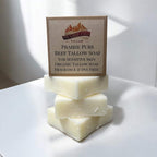 Pure Beef Tallow Soap Bar, (3 Pack) Grass Fed and Finished - Face, Body and Hair - Cleans, Moisturizes, Soothes, and Hydrates. Natural and Organic Frankincense