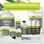 DMSO Aloe 3 oz. Roll on - 1 Pack | 70% Pure 99.995% Dimethyl Sulfoxide | 30% Super Biologic Aloe Vera