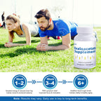 ZOXY Oxaloacetate Supplement – Cellular Energy, Brain & Metabolic Support – with Vitamin C – for Fatigue, Brain Fog – 60 Vegan Capsules