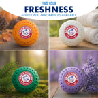 Arm & Hammer OdorBusterz® Odor Eliminator Balls, Clean Burst, 10 Count – Baking Soda Odor Control for Closets, Drawers, Hampers & Small Spaces