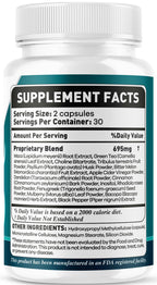 Trimoryn Capsules - Official Trimoryn Pills Advanced Support for Maximum Strength, All Natural Ingredients Premium Vitamins for Overal Health & Wellness Reviews, 60 Capsules for 1 Month