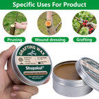 Shupakul Tree Grafting Wax Set, Tree Wound Pruning Sealer with Sealing Tape, Grafting Wax for Roses Fruit Bonsai Shrubs Plant Healing