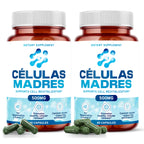 Stem Cell Supplements 500mg (120 Cap) Natural Anti-Aging & Longevity Support with Spirulina & Chlorella, Boost Cellular Renewal, Restore Youthful Energy, Reduce Joint Soreness – Celulas Madre