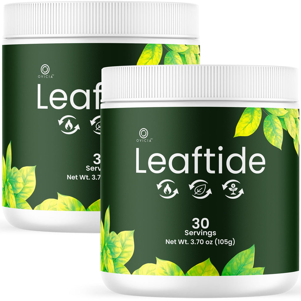 (2 Pack) Leaftide Powder - Official Leaf Tide Powder Advanced Premium Formula with All Natural Ingredients, LeafTide Maximum Strength Support for Wellness & Overall Health, 120 Servings for 2 Months
