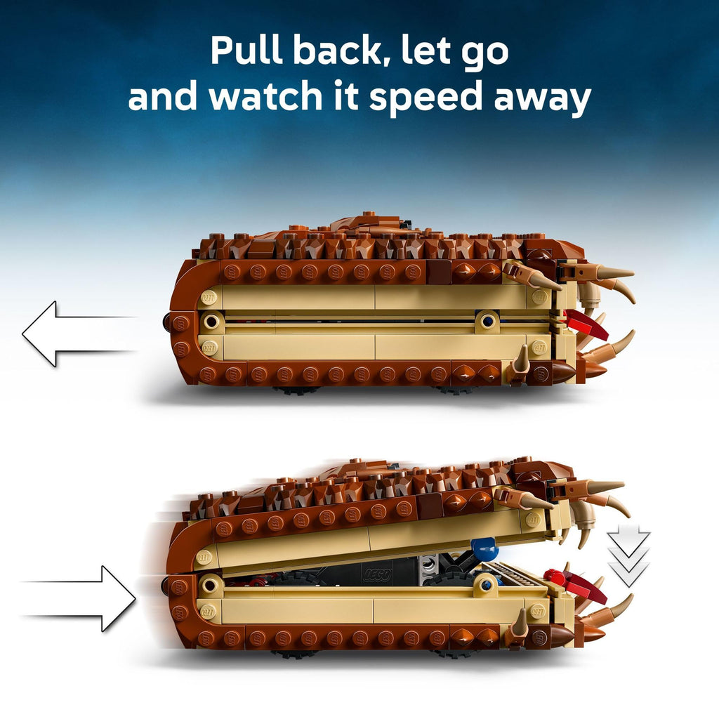 LEGO Harry Potter Chomping Monster Book of Monsters Kids Toy - Pretend Play Set for Boys and Girls, Ages 9+ - Collectible Neville Longbottom Minifigure- Gift Idea for Birthdays and Book Lovers - 76449