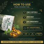 PURETREX Wild Oil of Oregano 6000mg with Black Seed, Turmeric & Ginger – 300 Softgels | 95% Carvacrol & Thymoquinone | Immune, Gut & Respiratory Support | High-Potency Herbal Complex – Vegan & Non-GMO