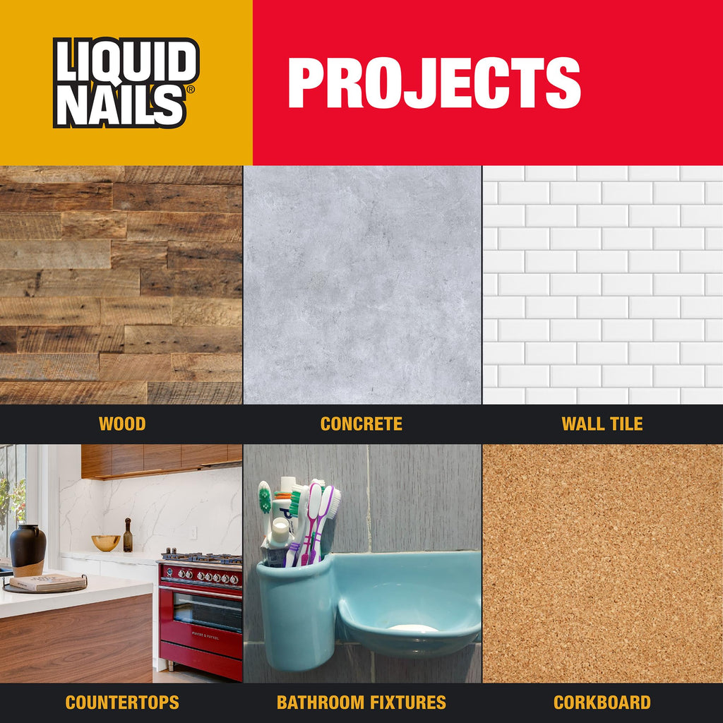 Liquid Nails LN-700 4-Ounce Small Projects and Repairs Adhesive