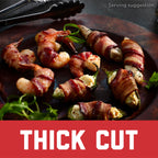 HORMEL BLACK LABEL Fully Cooked Bacon, Thick Cut Bacon, 10.5oz