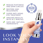 TEREZ & HONOR Anti-Aging Rapid Reduction Under-Eye Cream, Visibly and Instantly Reduces Wrinkles, Dark Circles and Eye Bags in 120 Seconds, Hydrates & Lifts Skin Rapid