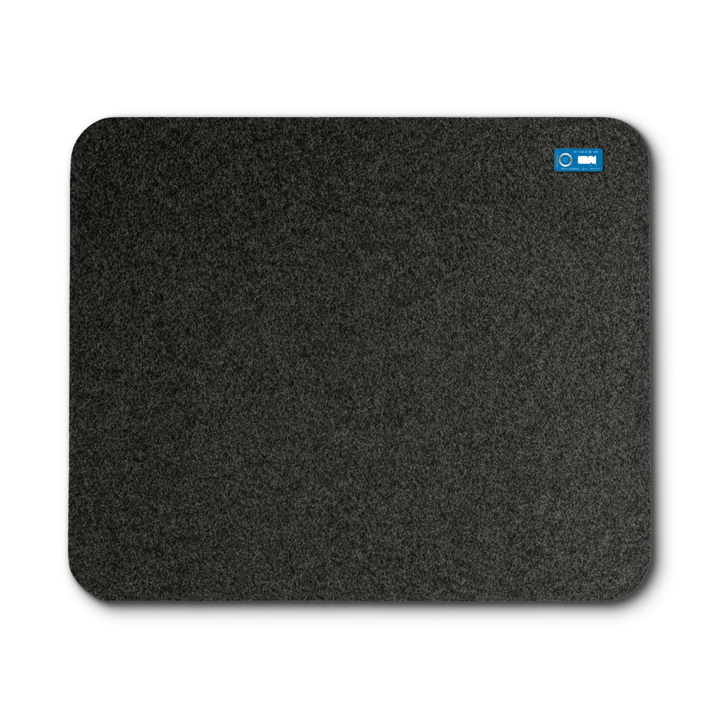 Hygomat Disposable Urinal Mats, Time Monitor, Non-Slip Adhesive, Case of 6, Charcoal, Made in the USA