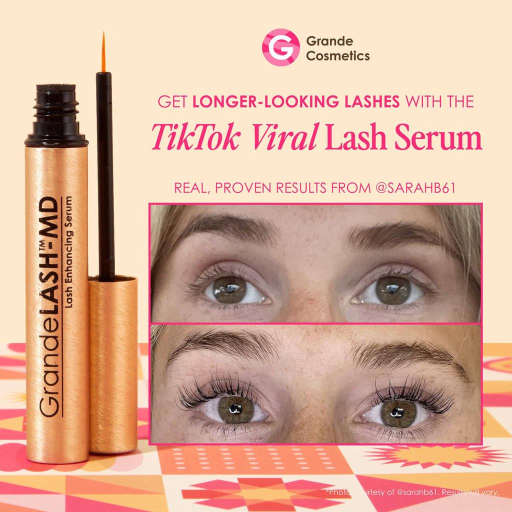 Grande Cosmetics GrandeLASH-MD Lash Enhancing Serum, 2mL, Cruelty-Free