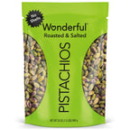 Wonderful Pistachios No Shells, Roasted & Salted Nuts, 24 Ounce Bag