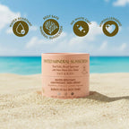 NATÚ BOTANICALS Tinted Mineral Face and Body Sunscreen SPF 35 - Mineral Zinc Oxide Sunblock Lotion - Broad-Spectrum UVA & UVB Protection - Lightweight & Gentle for Sensitive Skin - Reef Safe
