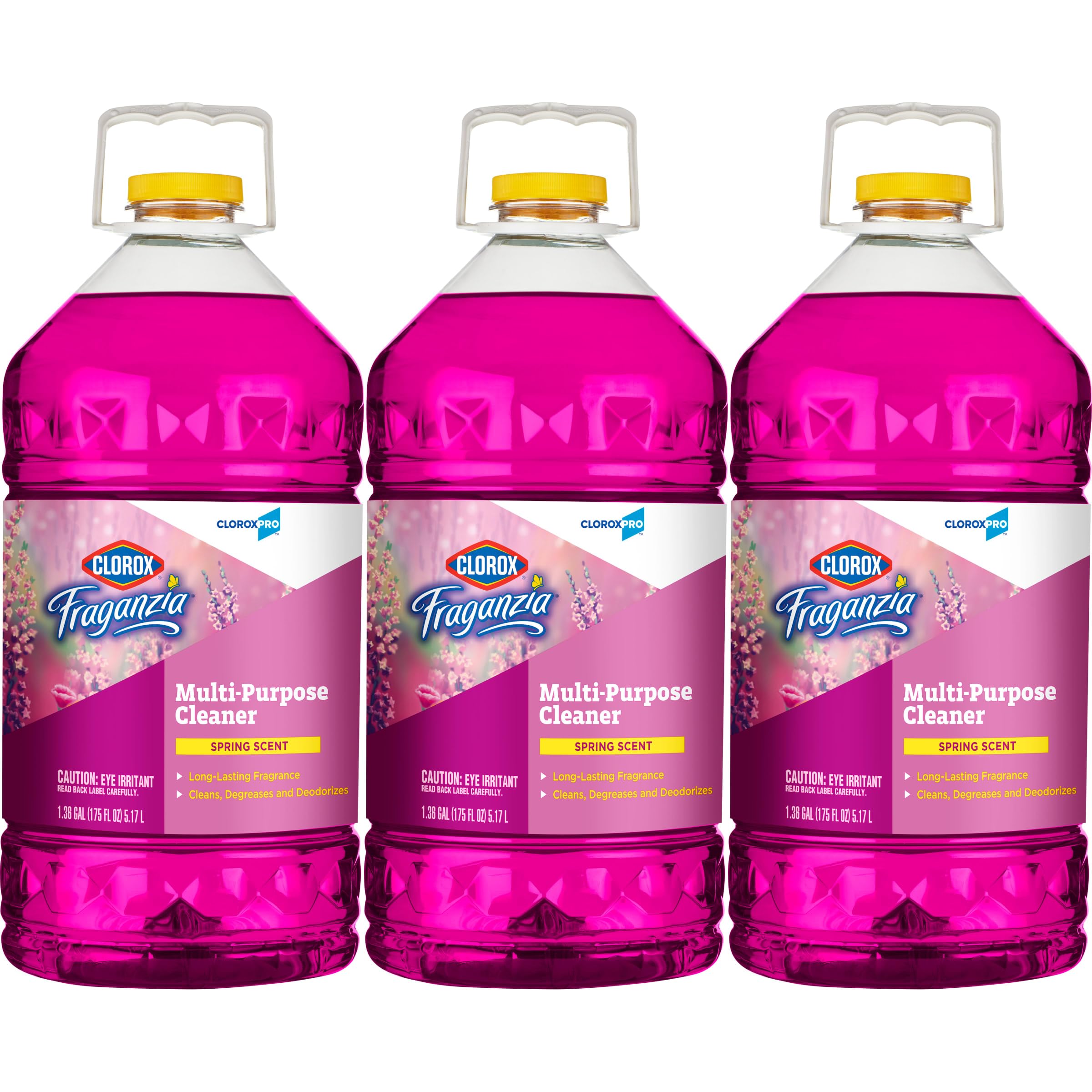 CloroxPro Fraganzia Multi-Purpose Cleaner, Spring Scent, 175 Fluid Ounces (Package May Vary)