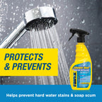Rain-X 630542 Shower Door Water Repellent, Protects Glass Shower & Doors From Soap Residue And Hard Water Stains Leaving Your Bathroom Beautiful (Pack of 2)