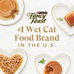 Purina Fancy Feast Poultry & Beef Wet Cat Food Variety Pack, 3 oz, 24-Pack