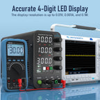 Jesverty DC Power Supply Variable, 0-32V 0-10A Switching Bench Power Supply with Intelligent Charging Mode, 20W USB & Type-C Quick-Charge, Encoder Knob, Output Switch, 4-Digit LED Display - SPS-3010C