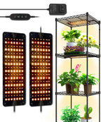 Barrina Grow Lights for Indoor Plants, 2 x 10W Ultra-Thin Grow Light Panel