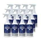 Bioesque Protect 90, Heavy Duty Bacteriostatic, Fungistatic, Algaestatic Formula, Effective Against Mold, Mildew, Algae, & Odor Causing Bacteria, 32 Fluid Ounce (Pack of 12)
