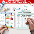 21-in-1 Home Drinking Water Testing Kit - 120 Strips + 4 Bacteria Tests - Tap and Well Water Test Kit, Easy to Test and Read for Hardness, Lead, Iron, Fluoride, pH, Copper, Bacteria and More