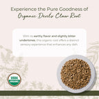 Starwest Botanicals Organic Devil's Claw Root - Dried Herb for Tea & Natural Herbal Blends, Pure Devil's Claw Root, Cut & Sifted, Certified Kosher, Non-GMO - 4 oz Pouch