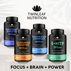 Natural Serotonin Supplement - Made in USA Manganese Serotonin & Cortisol Manager - Serotonin Booster Vitamin Supplement for Women with 5-HTP Vitamin B6 B12 GABA L Theanine L Tryptophan - 60 Capsules