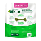 Minties Mint Dental Chews for Dogs, Small Dogs 5-25 lbs, 120 Count