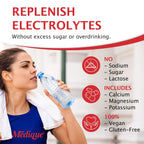 Medique Medi-Lyte Electrolyte Replenisher, Fast Relief from Heat, Stress, Fatigue, and Muscle Cramping, Easy to Swallow Tablets, 500 Tablets (250 x 2)